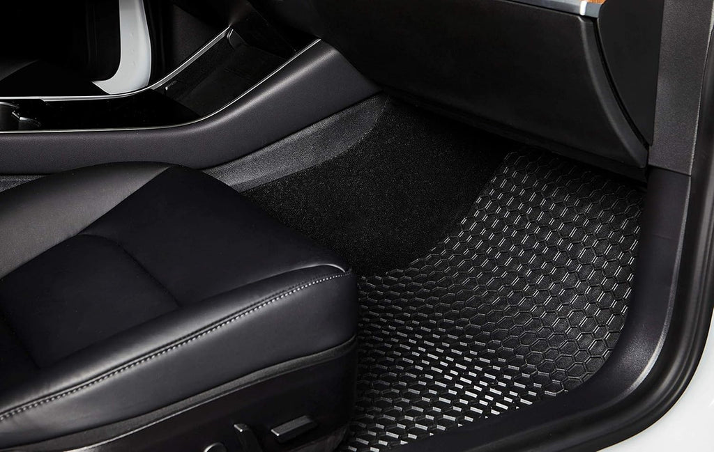Black Rubber Cargo Mats F637