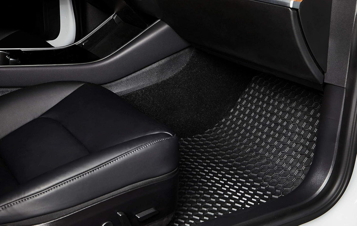 Black Rubber Cargo Mats F637