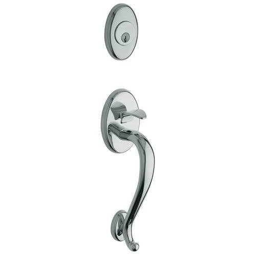Satin Nickel Single Cylinder Handleset B52041