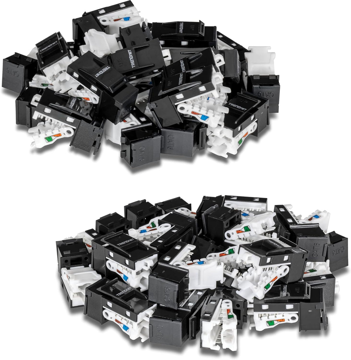 Cat6 RJ45 Keystone Jack 50-Pack I678