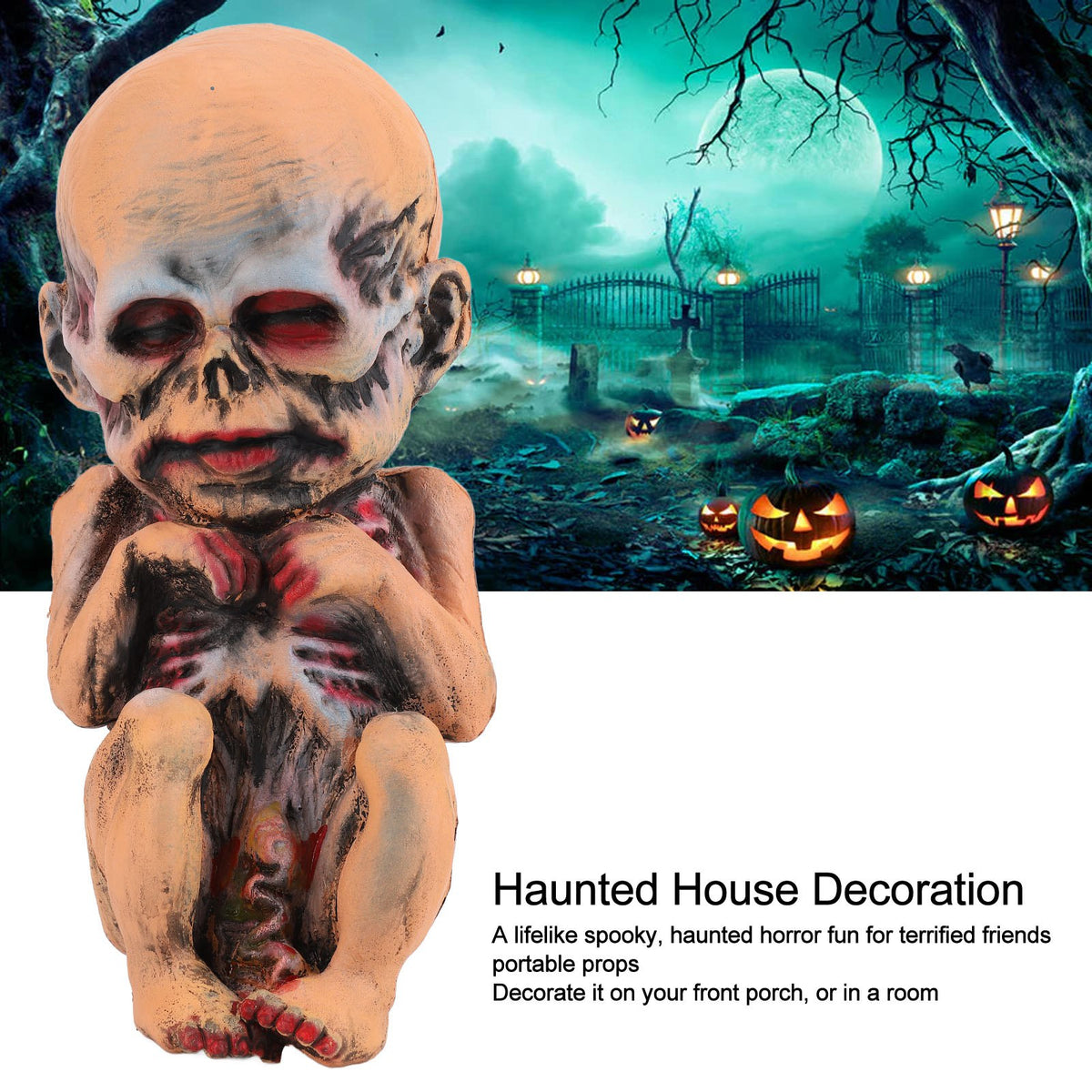 Haunted Doll Halloween Decoration Props Z324