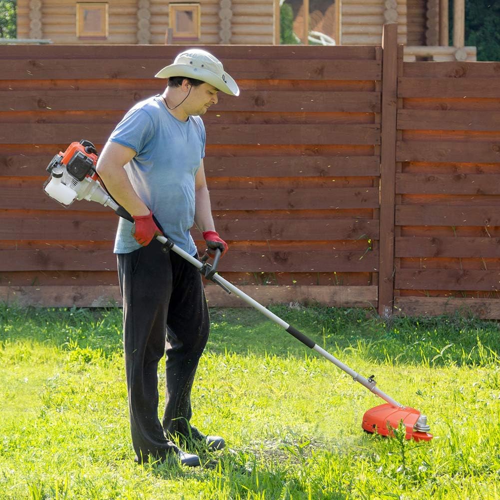 Cordless Gas Pole Saw Hedge Trimmer Grass Brush Cutter Multifunctional Tool A480