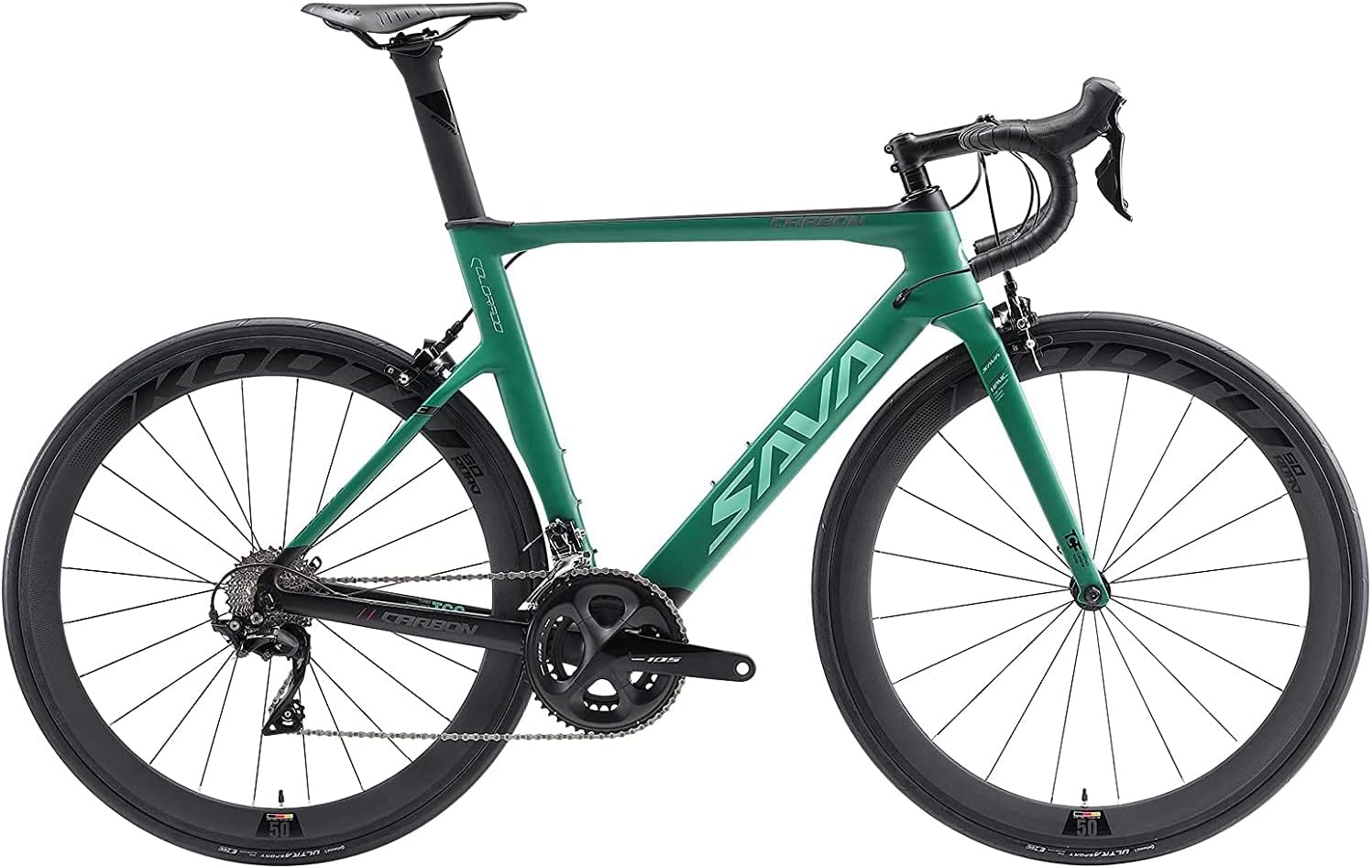 Carbon Fiber Frame 700C Road Bike with Shimano 105 22 Speed Groupset K5278