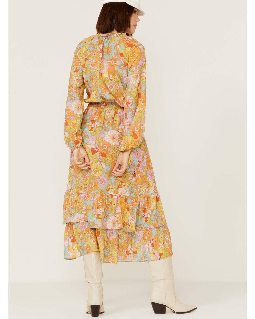 Multi Medium Midi Dress M2724