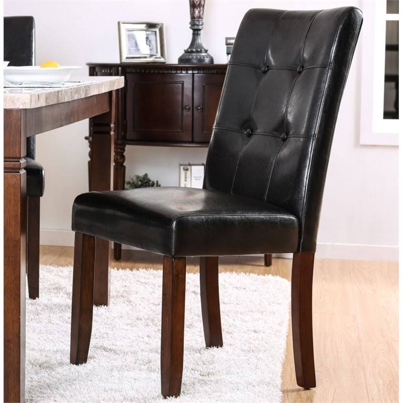 Set of 2 Brown Cherry Side Chair H610