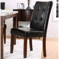 Set of 2 Brown Cherry Side Chair H610