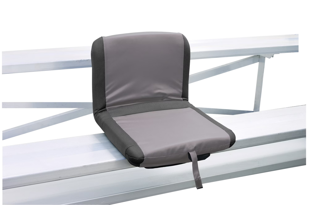 Gray and Black Stadium Seat L4398