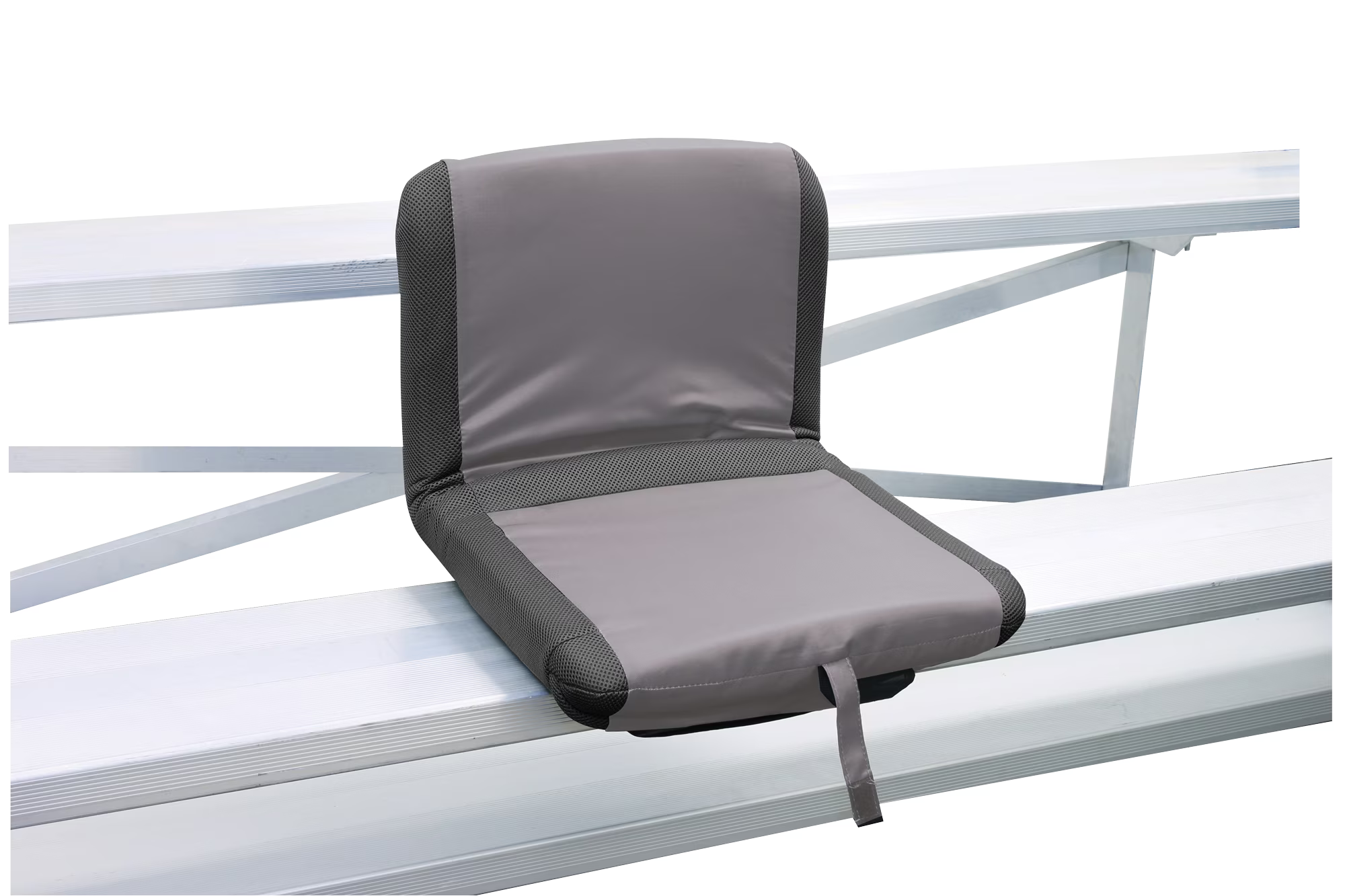 Gray and Black Stadium Seat L4398