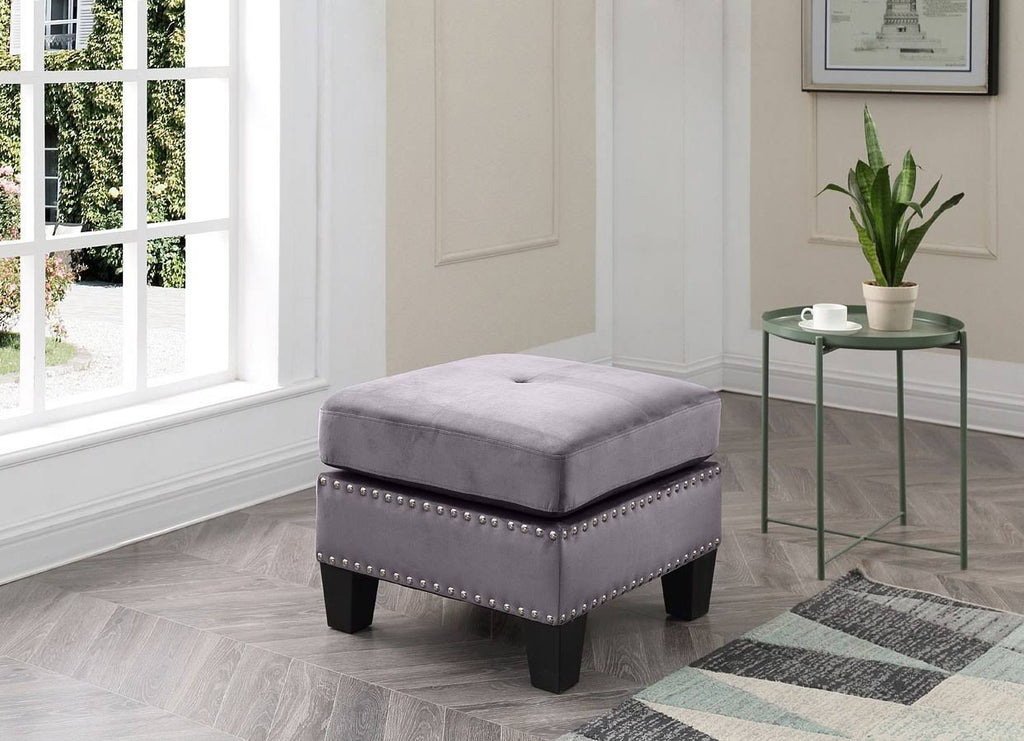 Gray Ottoman O88889