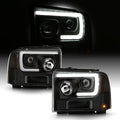 Black LED Projector Headlights for Ford F250 F350 F450 F550 Super Duty Z352876