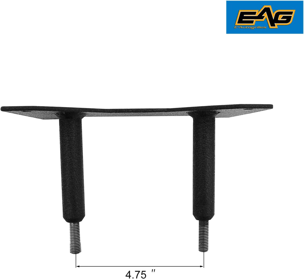 Rear License Plate Relocation Bracket on Spare Tire Carrier Pack of 2 B92359