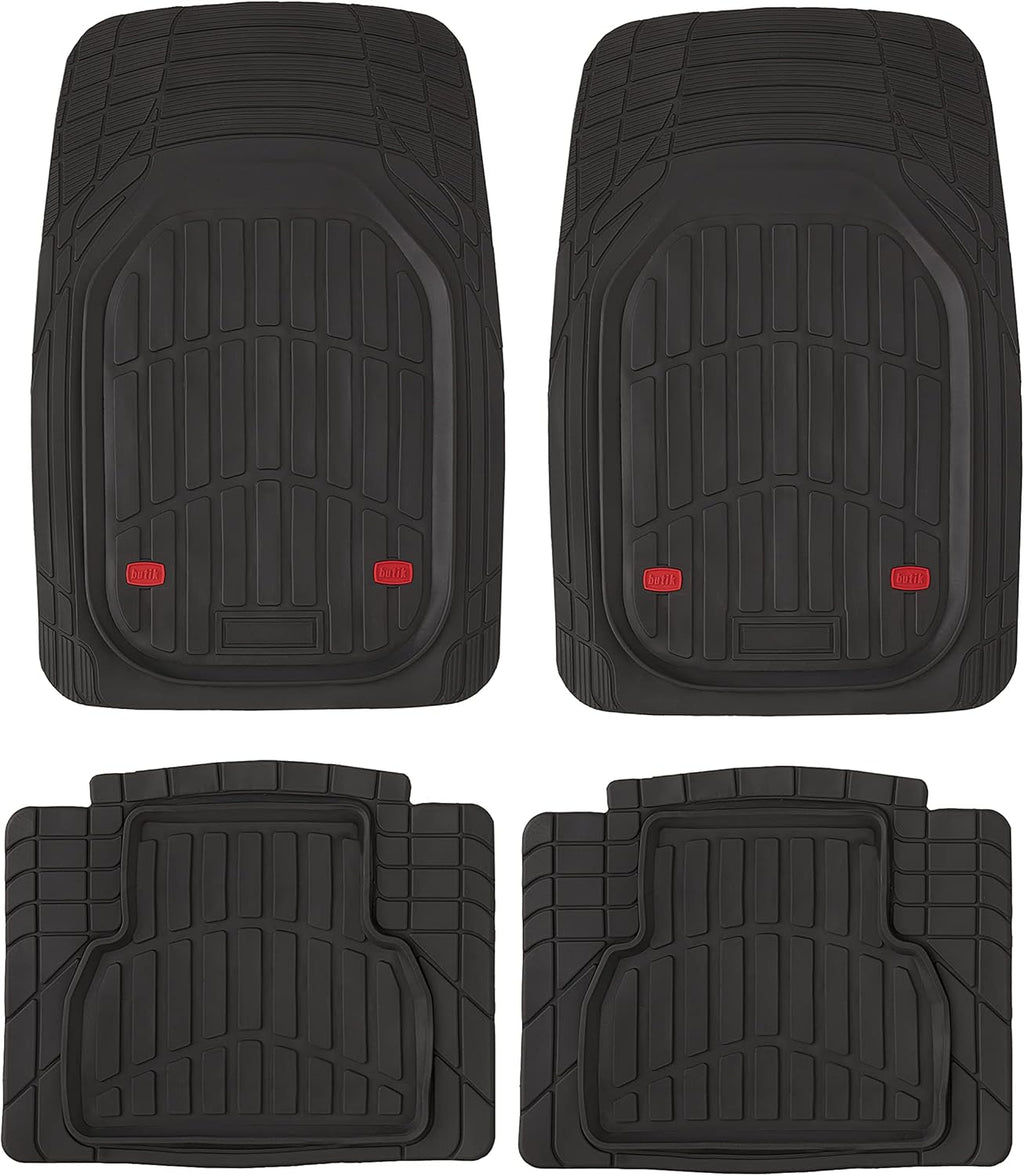 Red SUV Car Automotive Floor Mat 5-Piece Set K108832