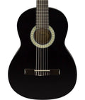 Black Hardwood Classical Guitar O9316