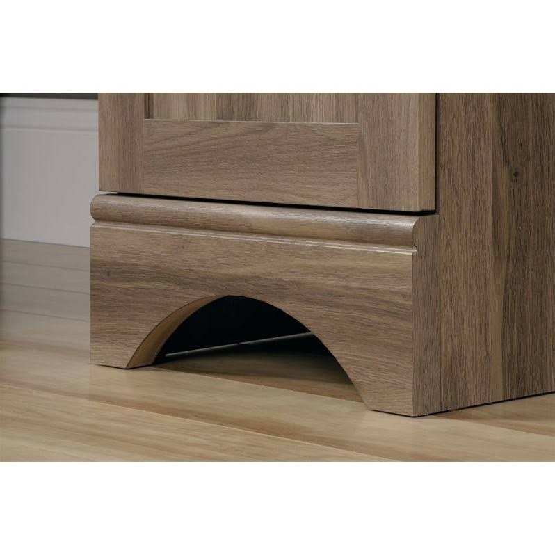 L Shaped Computer Desk in Salt Oak W867