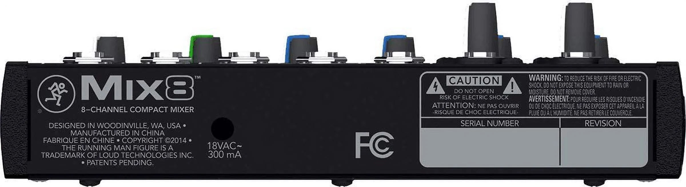 8-Channel Compact Mixer D6605