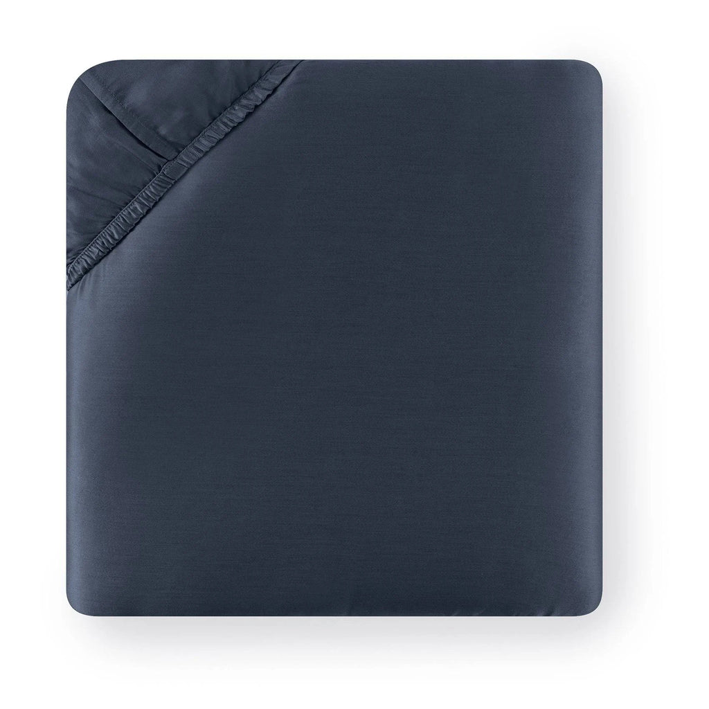 Navy Cal King Bottom Fitted Sheet Q676