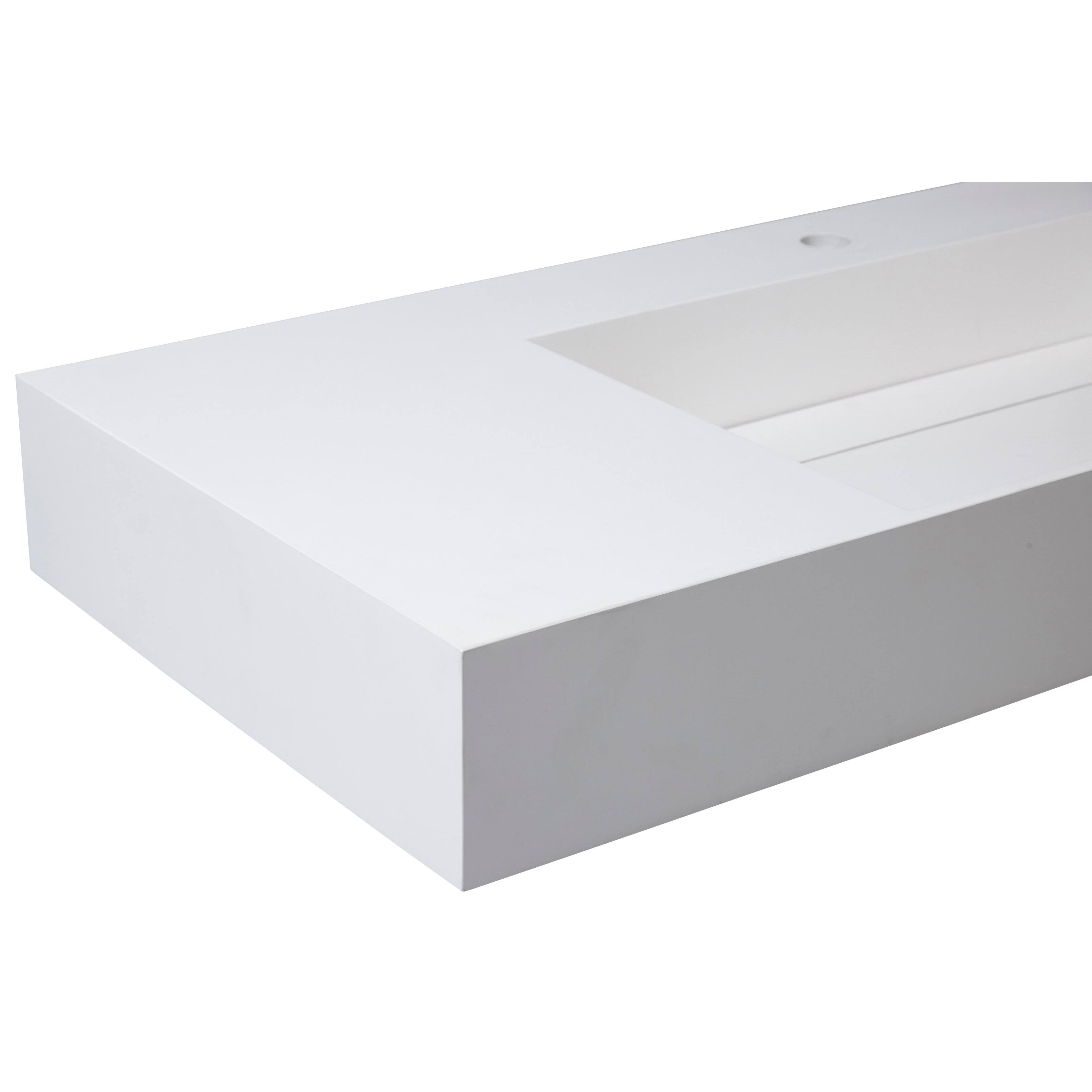 Black Wall Mounted Sink A8545