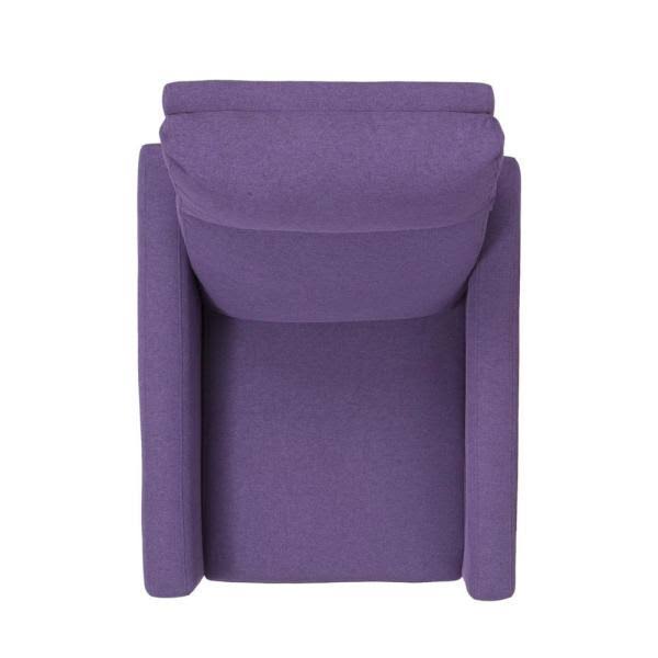 Violet Fabric Recliner Z154