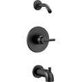 Matte Black Tub & Shower Trim B69756