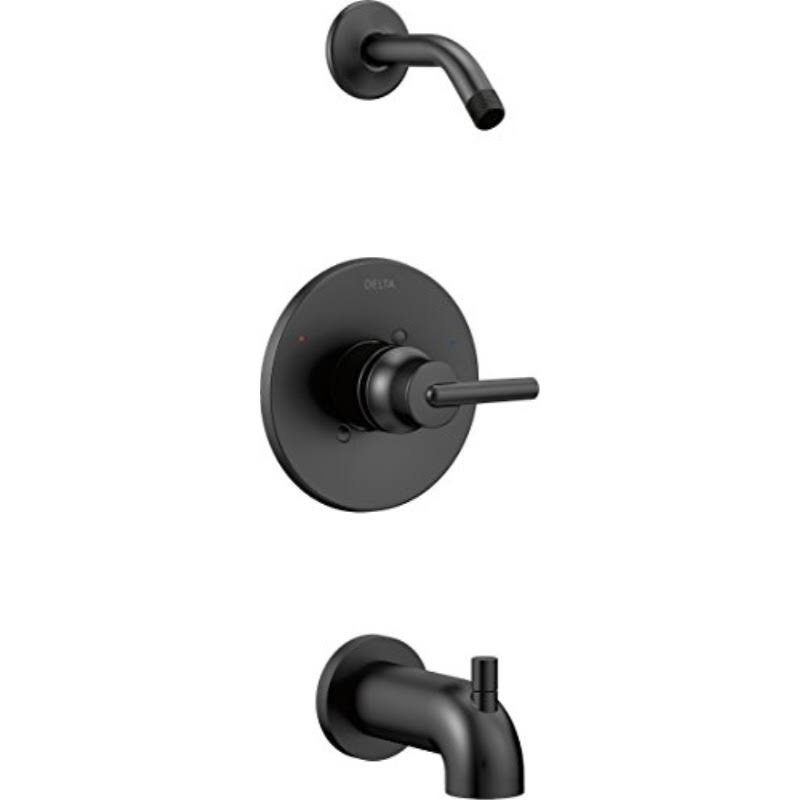 Matte Black Tub & Shower Trim B69756