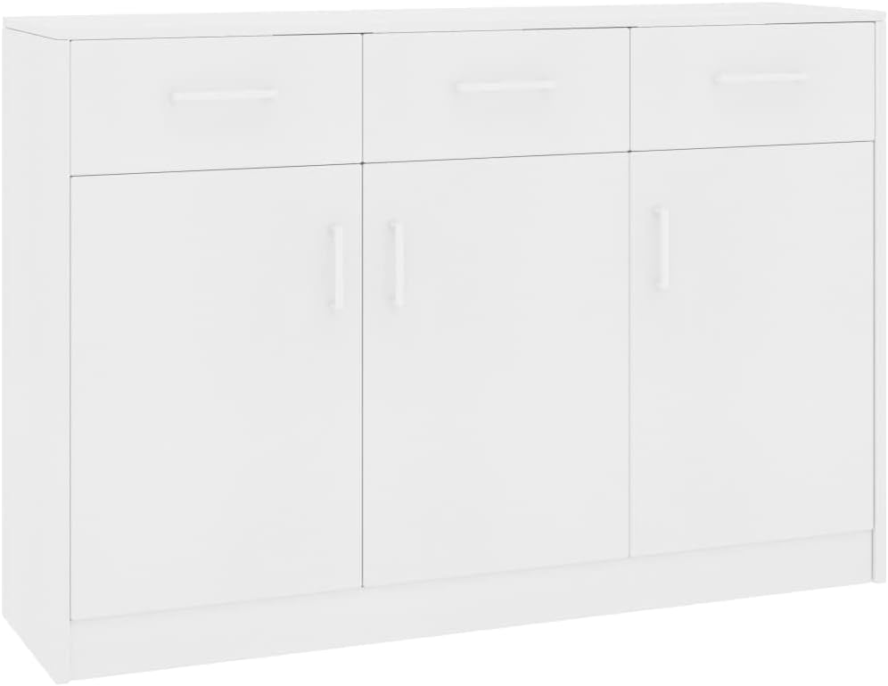 Black Chipboard Sideboard T6492