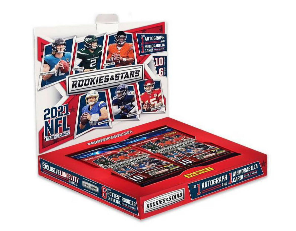2021 Panini NFL Rookies and Stars Football Trading Card Box K63505