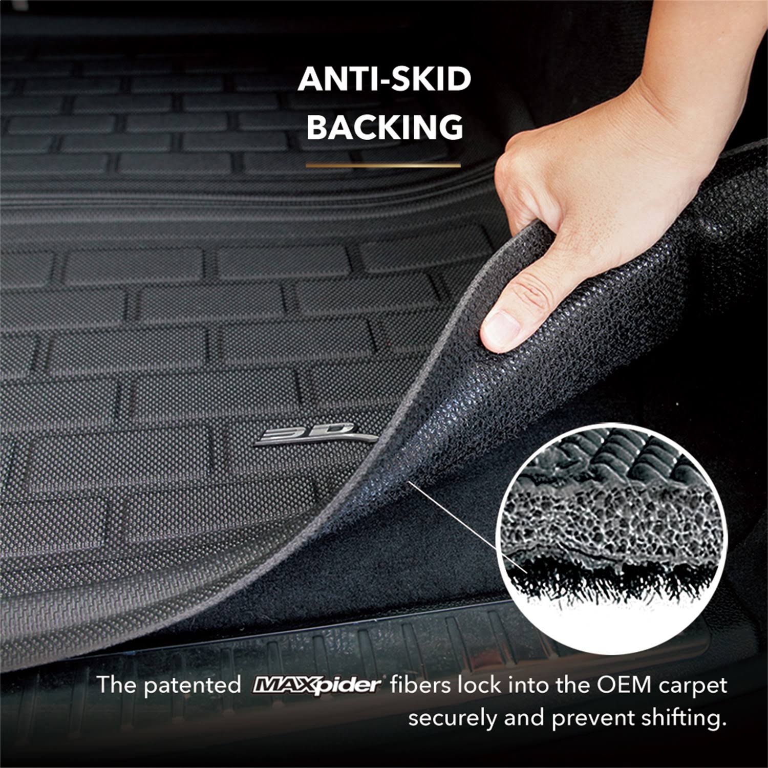 Black Cargo Liner Y6795