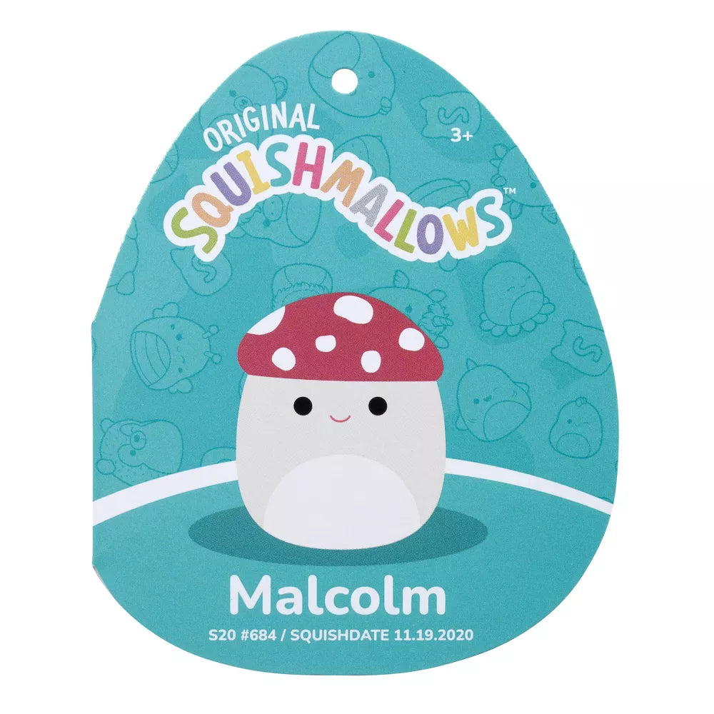 Malcolm the Red Mushroom 11 Inch Plush Stuffed Toy E233