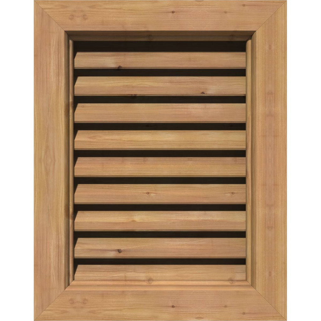 Unfinished Functional Vertical Gable Vent L19172