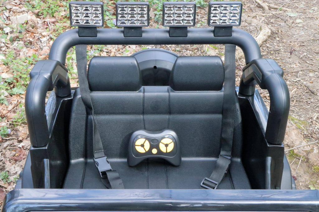 Black 12V Kids Electric Ride-On Toy Car C652789