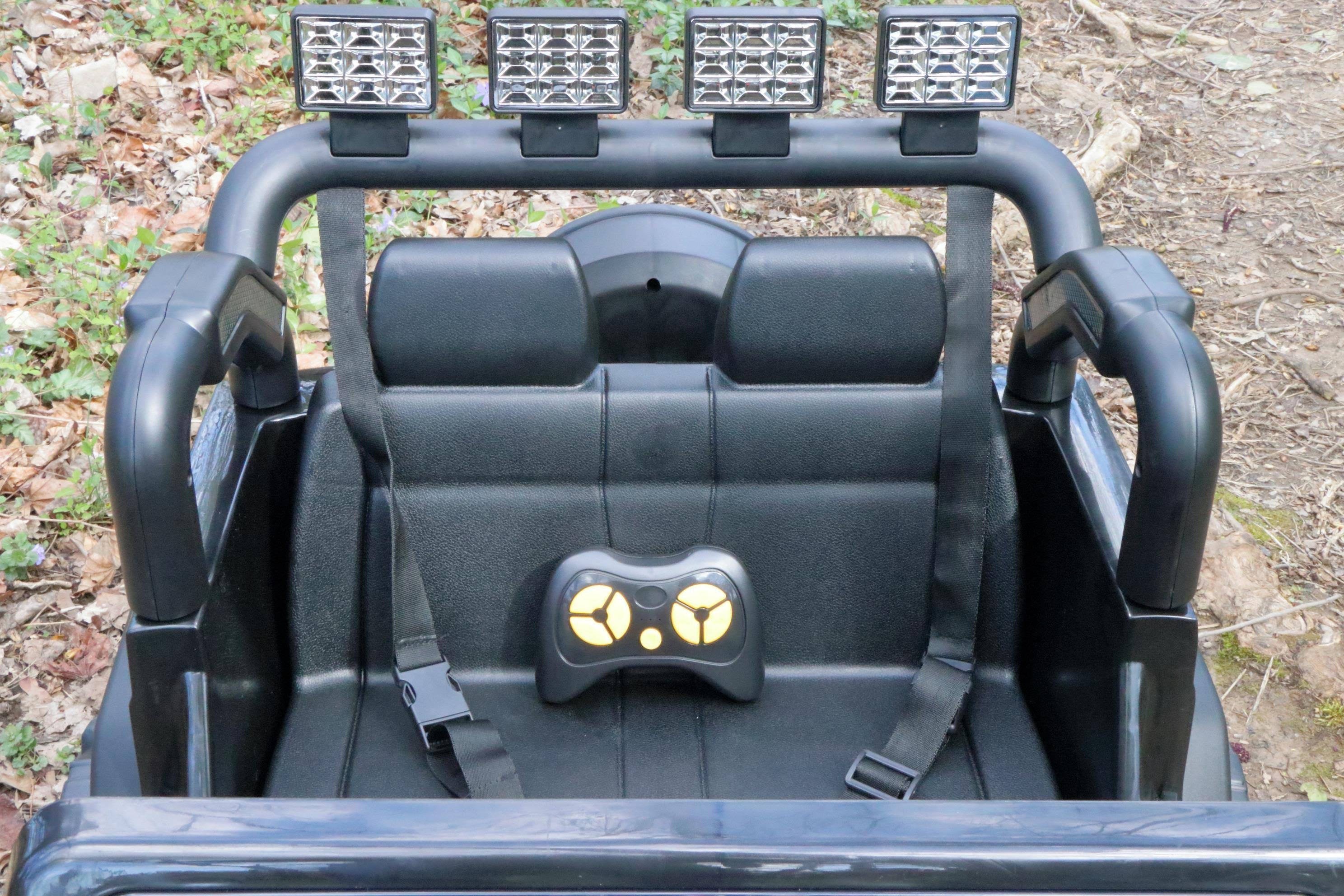 Black 12V Kids Electric Ride-On Toy Car C652789
