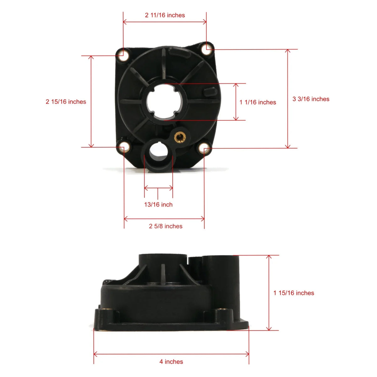 Water Pump Impeller Repair Kit for 70 HP Evinrude Boat P3000