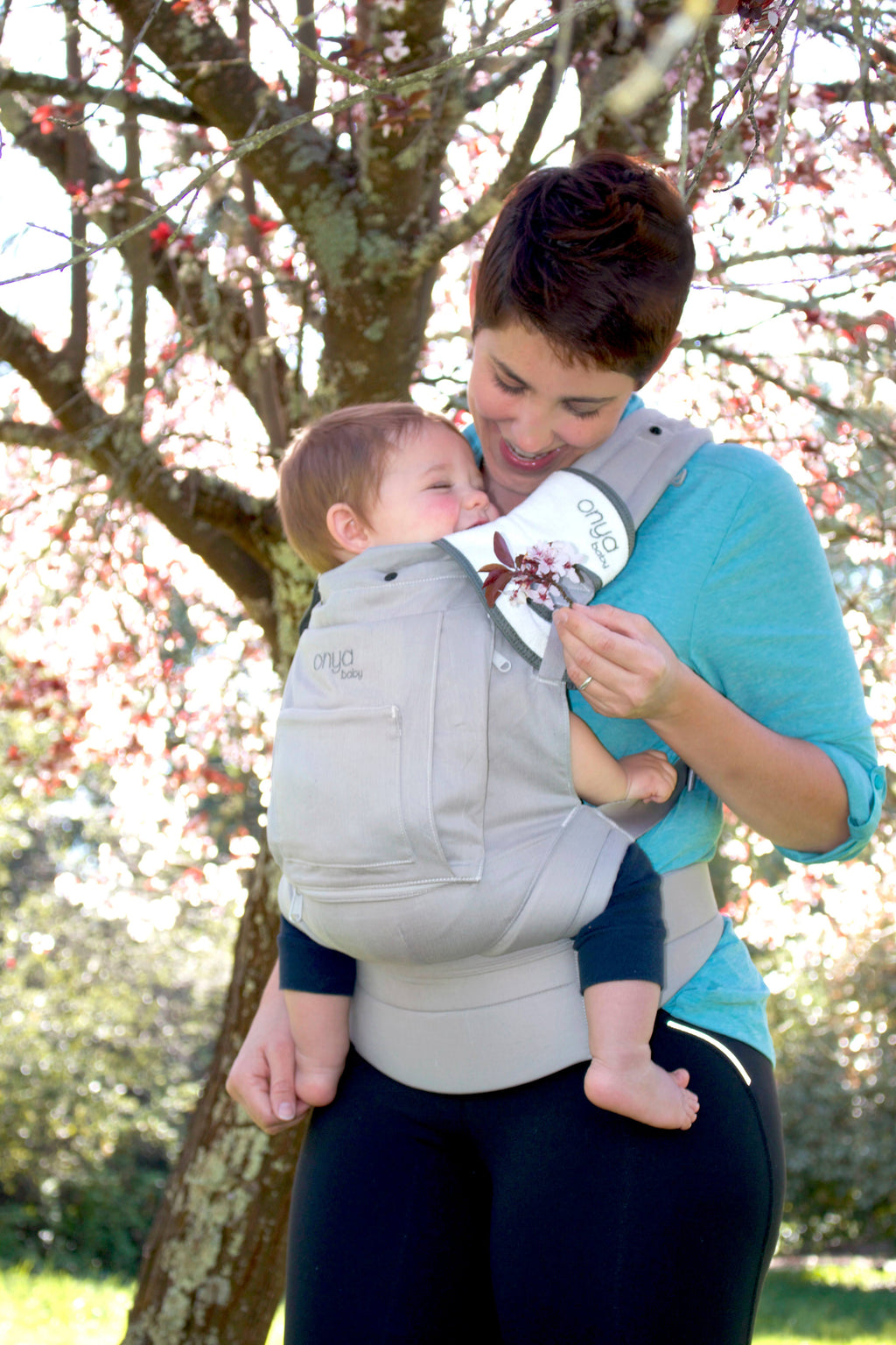 Pearl Grey Baby Carrier X1071