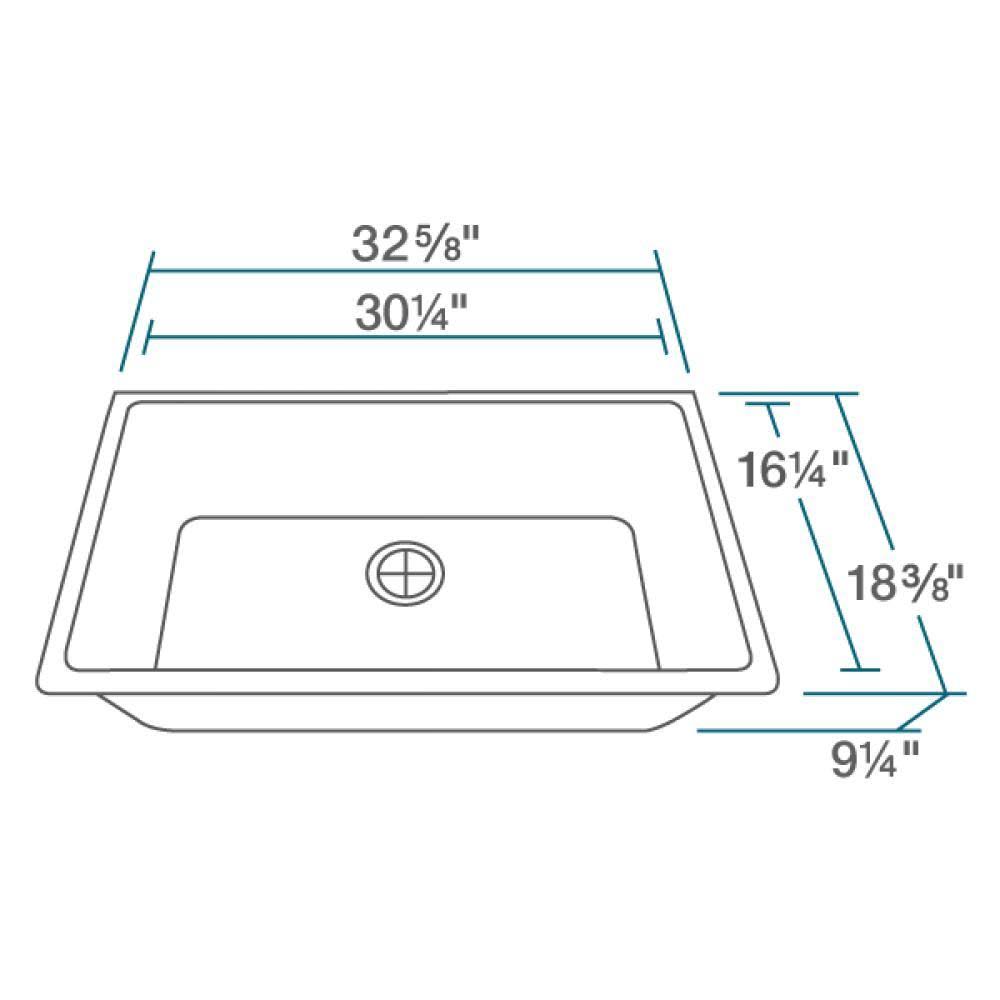 Ivory Kitchen Sink C41316