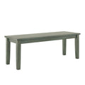Antique Sage Dining Bench E99293
