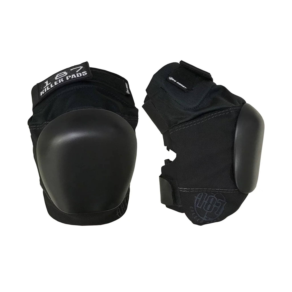 Black Pro Derby Knee Pads I921