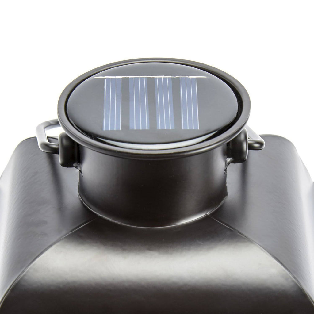 Black Solar Candle Lanterns, Set of 2 C304