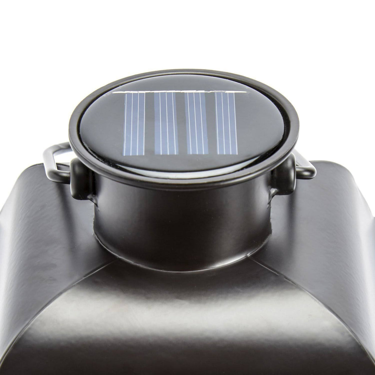 Black Solar Candle Lanterns, Set of 2 C304