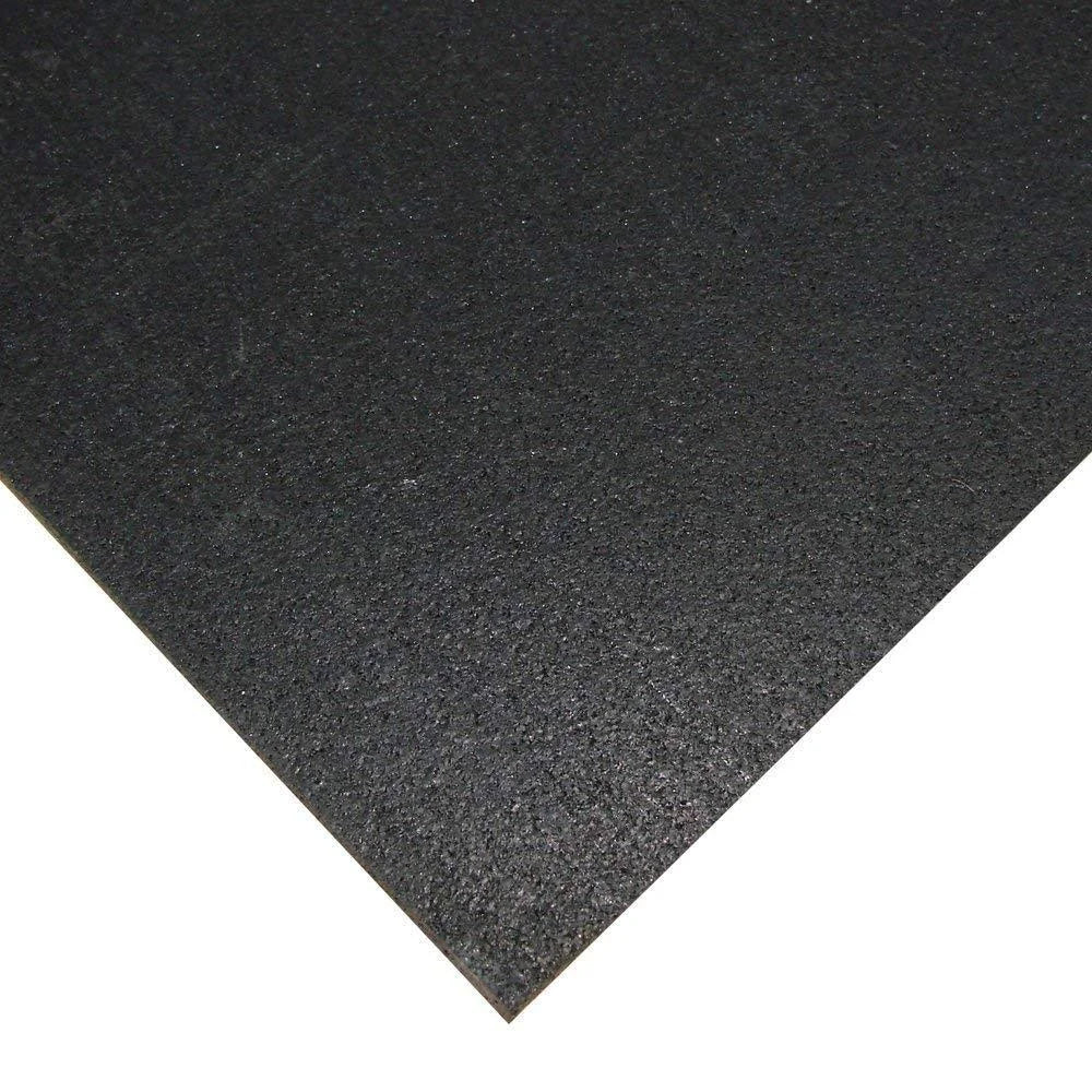 Black Rubber Flooring Mat V7799