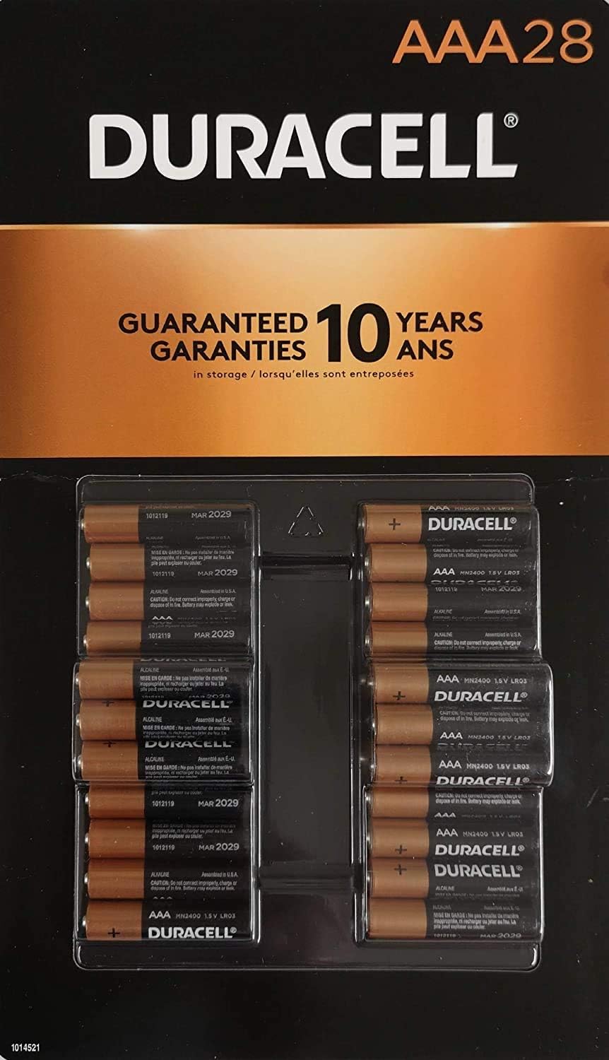 48 AA Batteries & 28 AAA Batteries Valuepack Pack of 2 F852