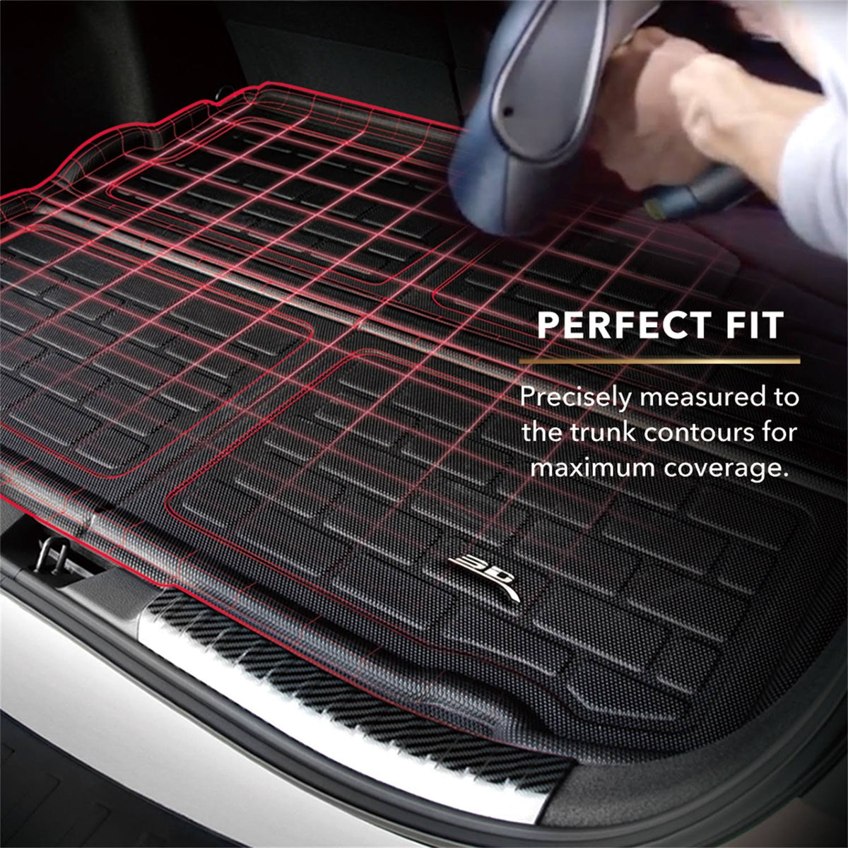 Black Cargo Liner Y6795