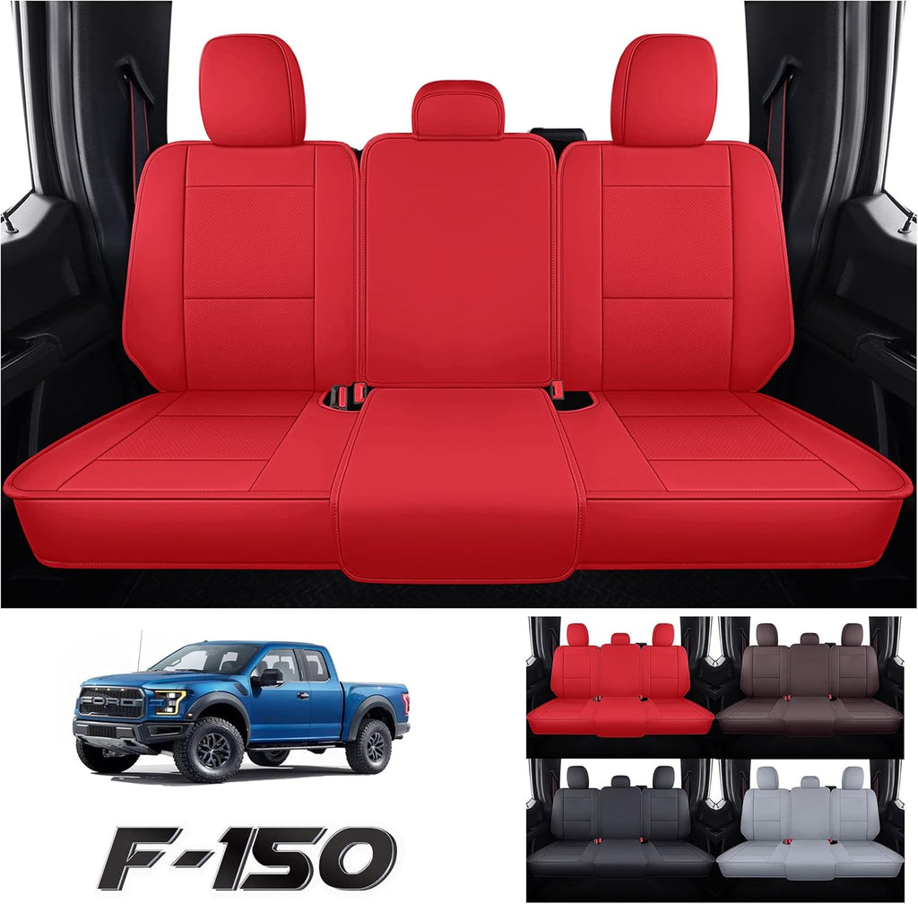 Leather Car Seat Cover for Ford F150 2009-2022 E7874