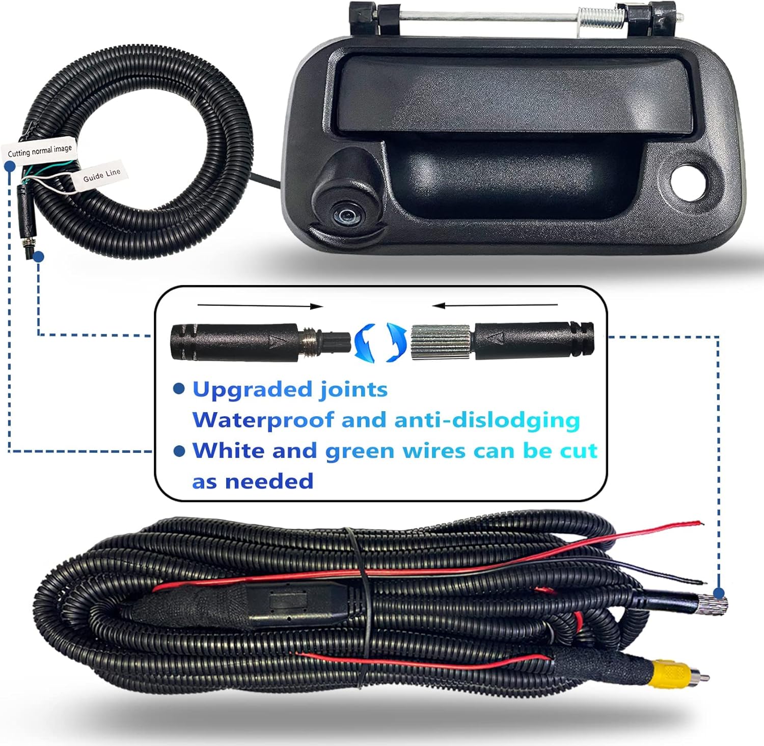 Black Tailgate Handle Backup Camera W422268