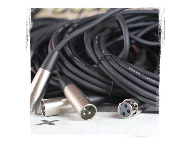 20 ft Pro Audio Microphone Cable (6 Pack) R53125