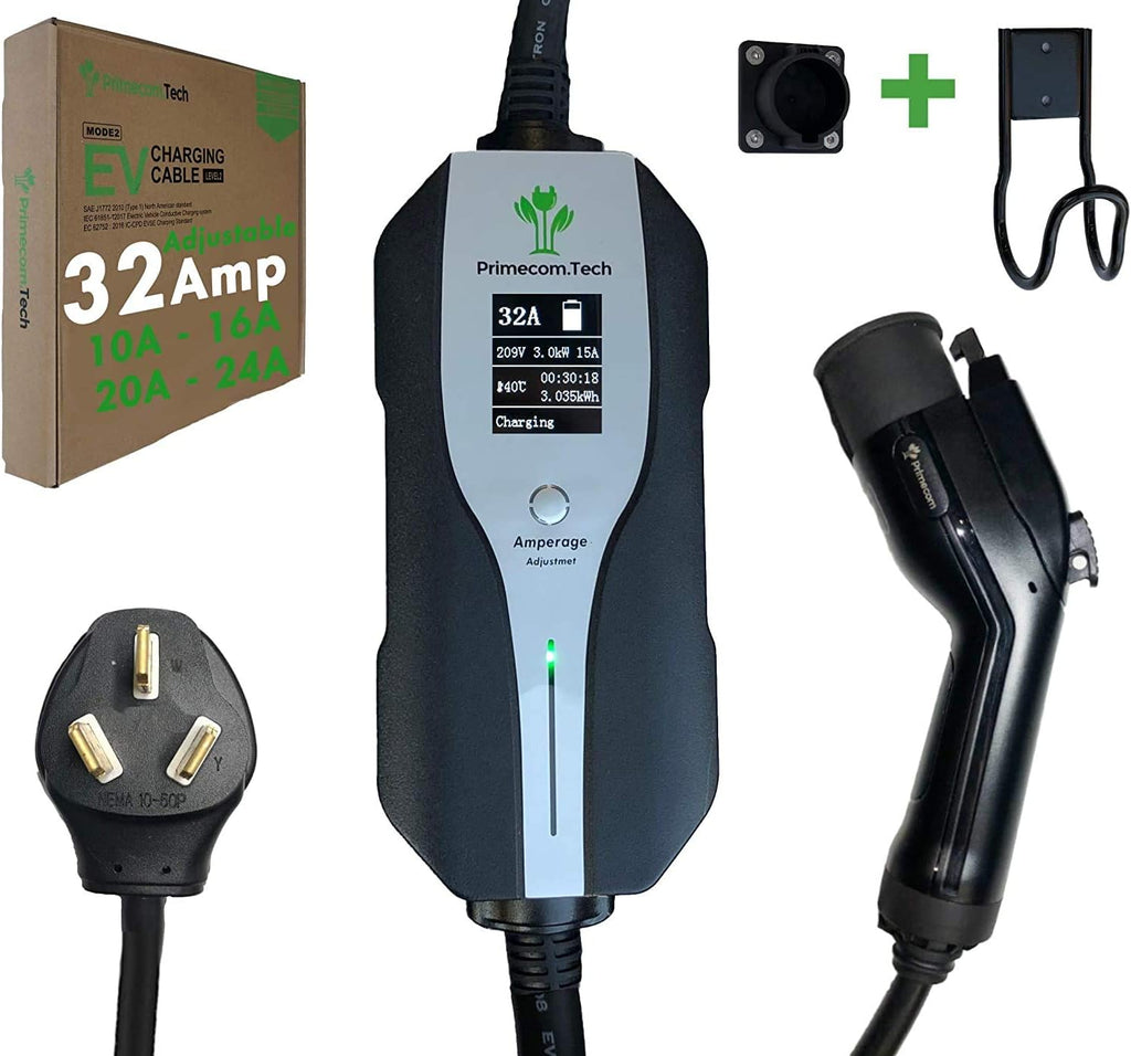 Level 2 Electric Vehicle Charger with 30Ft Cable F559797