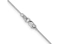 14 kt White Gold Cable Chain 20 Inches Z2216