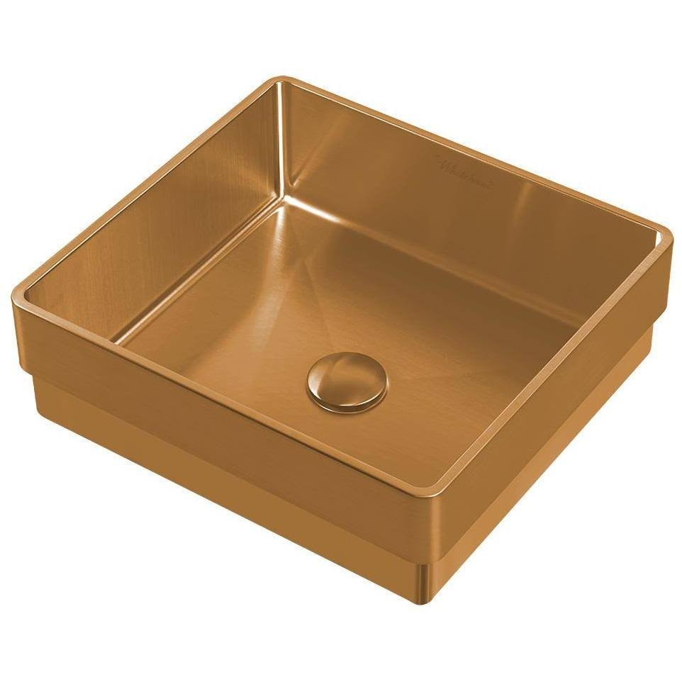 Semi-Recessed Basin Set with Center Drain V947