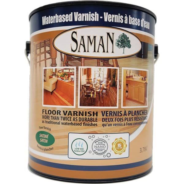 3.78 L Water Based Stain Varnish Satin Pack of 2 K59970