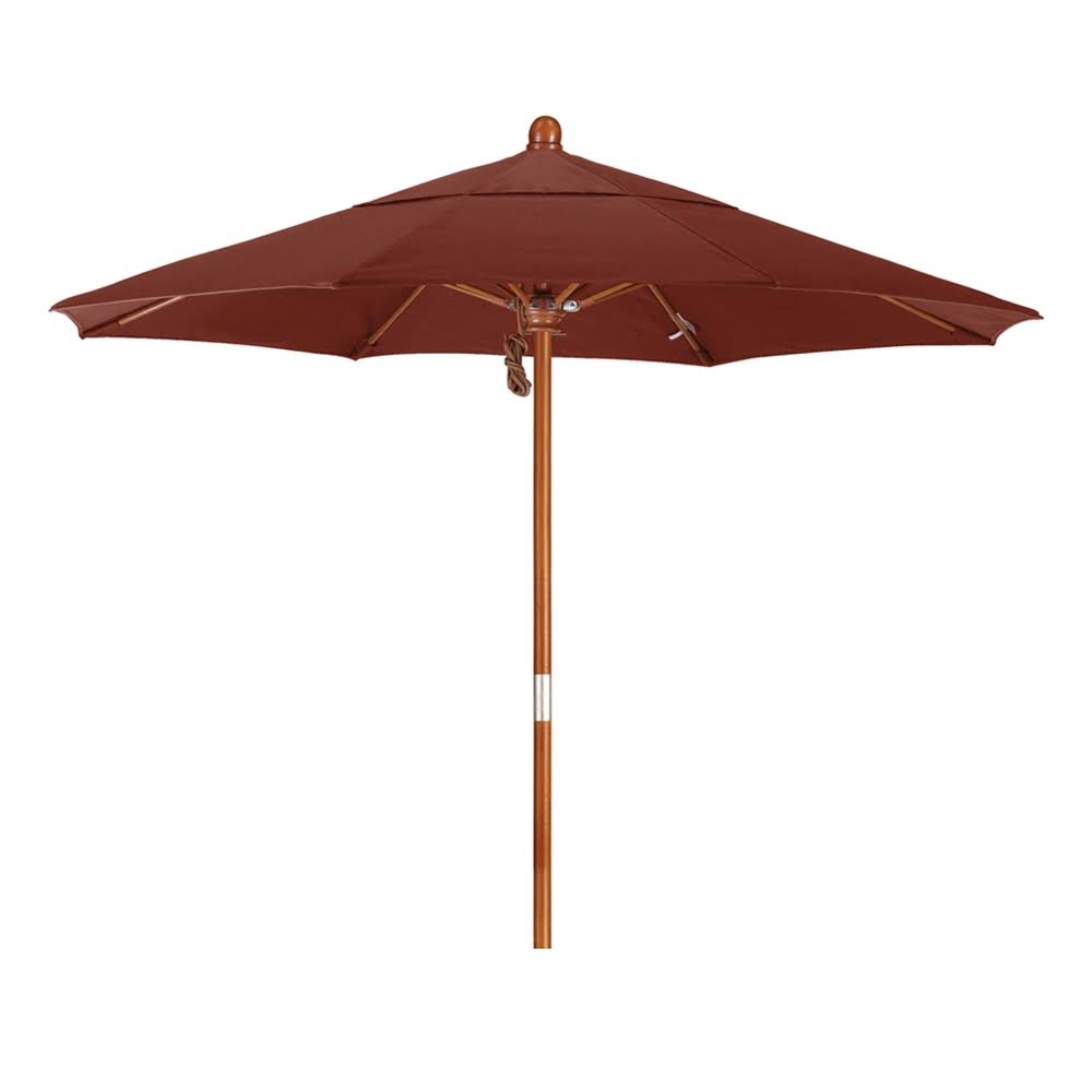 7.5 ft Wood Market Umbrella K918065
