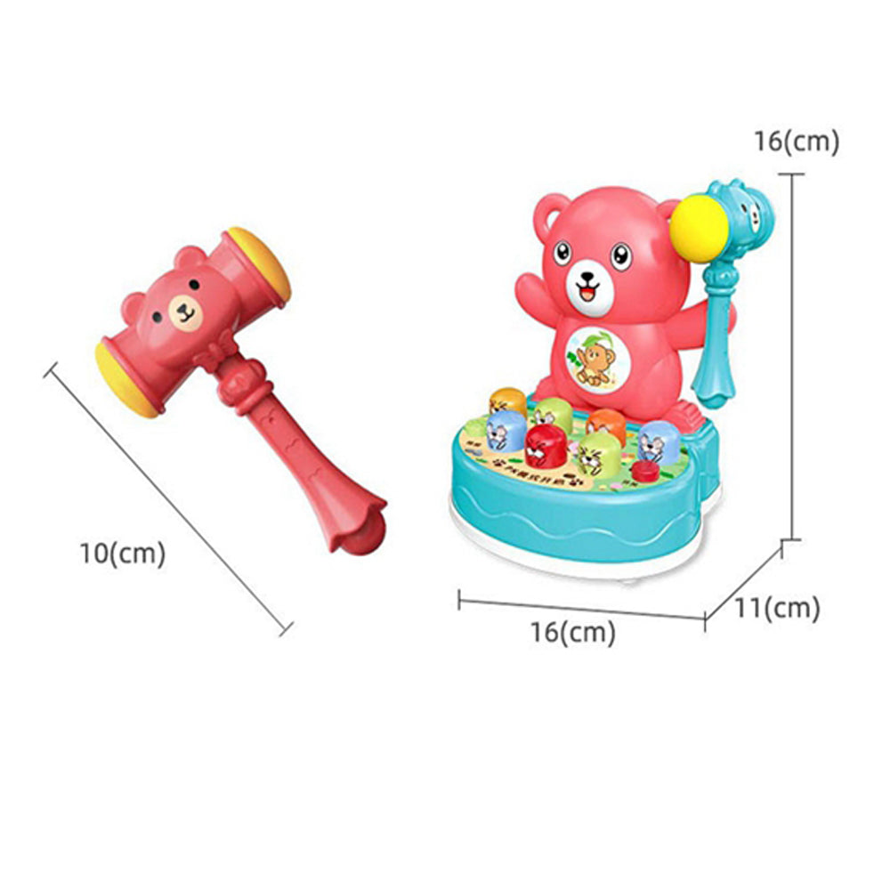 Hammering and Pounding Toys Desktop Hitting Hamster Game Toy D199